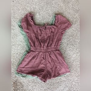 Aerie Gauze Romper